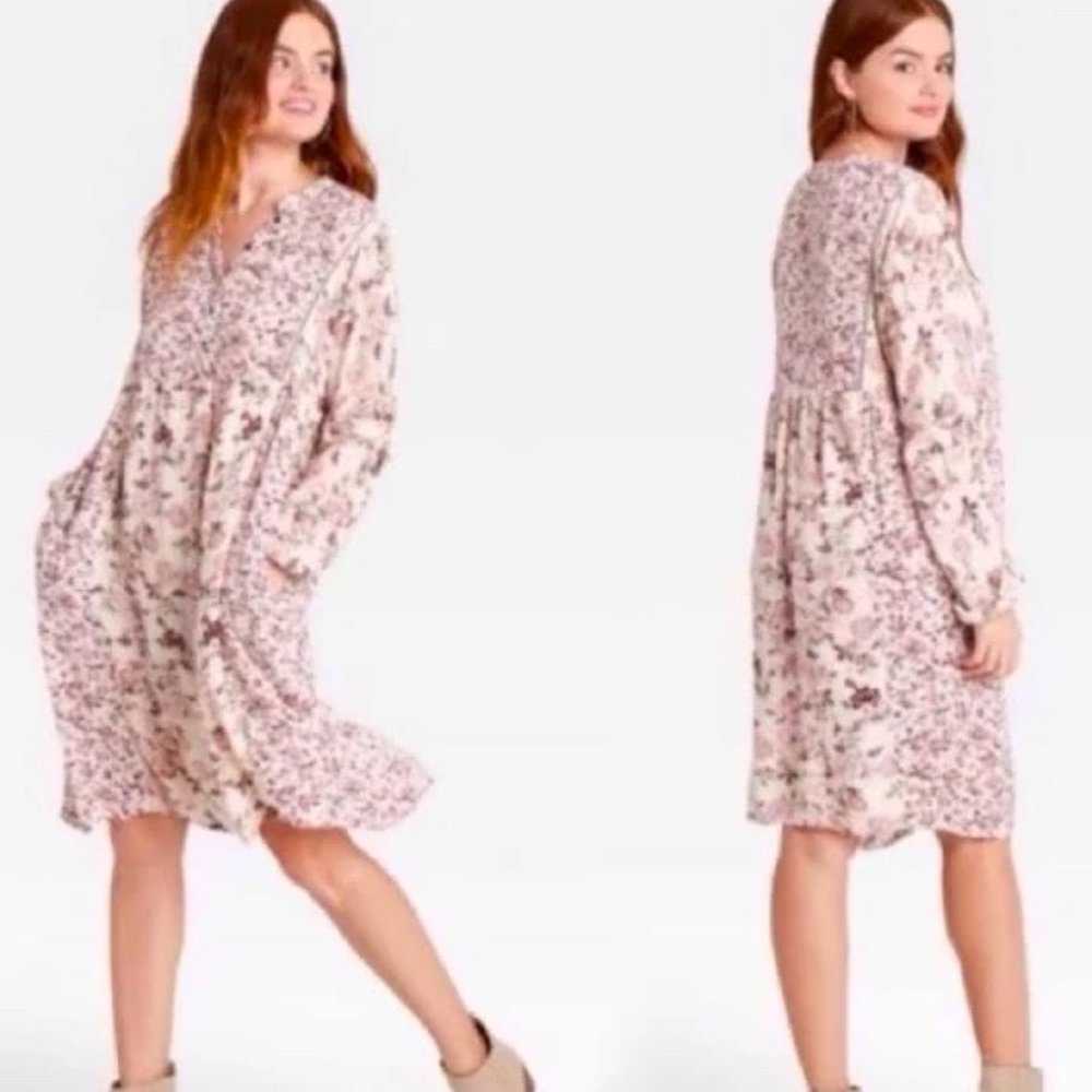 Knox and Rose Boho Pattern Dress - size L